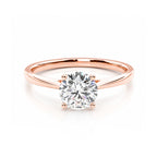 Round Cut Solitaire Engagement Ring