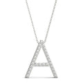 Petite Initial Pendant - Letters A-F