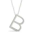 Petite Initial Pendant - Letters A-F