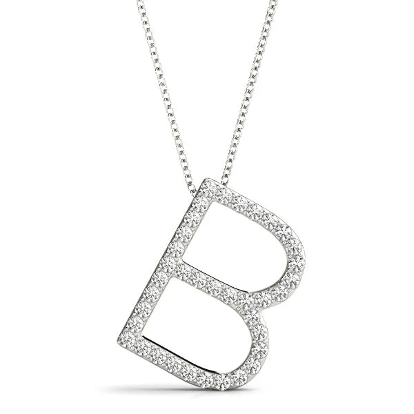 Petite Initial Pendant - Letters A-F