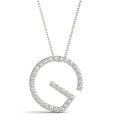 Petite Initial Pendant G–M
