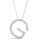 Petite Initial Pendant G–M