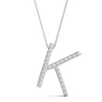 Petite Initial Pendant G–M