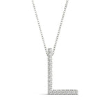 Petite Initial Pendant G–M