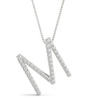 Petite Initial Pendant G–M