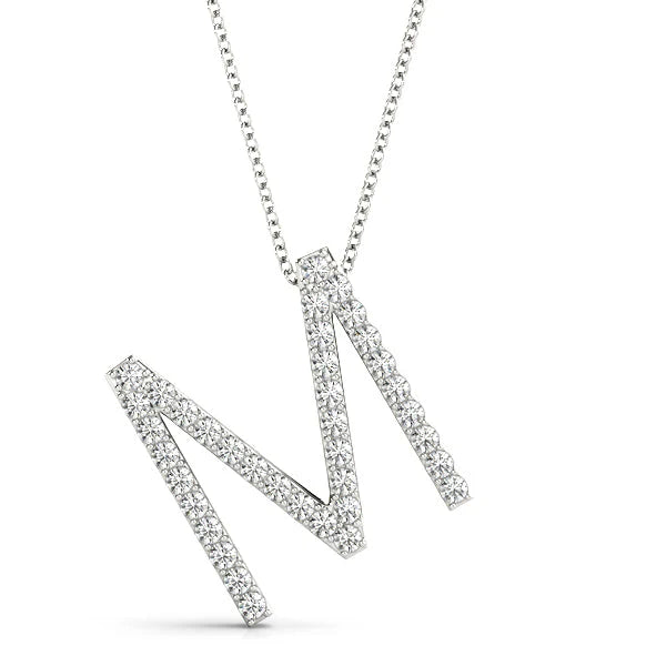 Petite Initial Pendant G–M