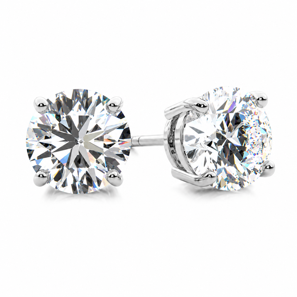 Eterna Diamond Stud Earrings