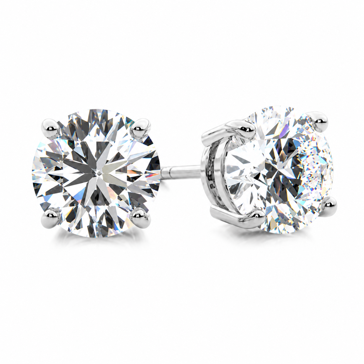 Eterna Diamond Stud Earrings