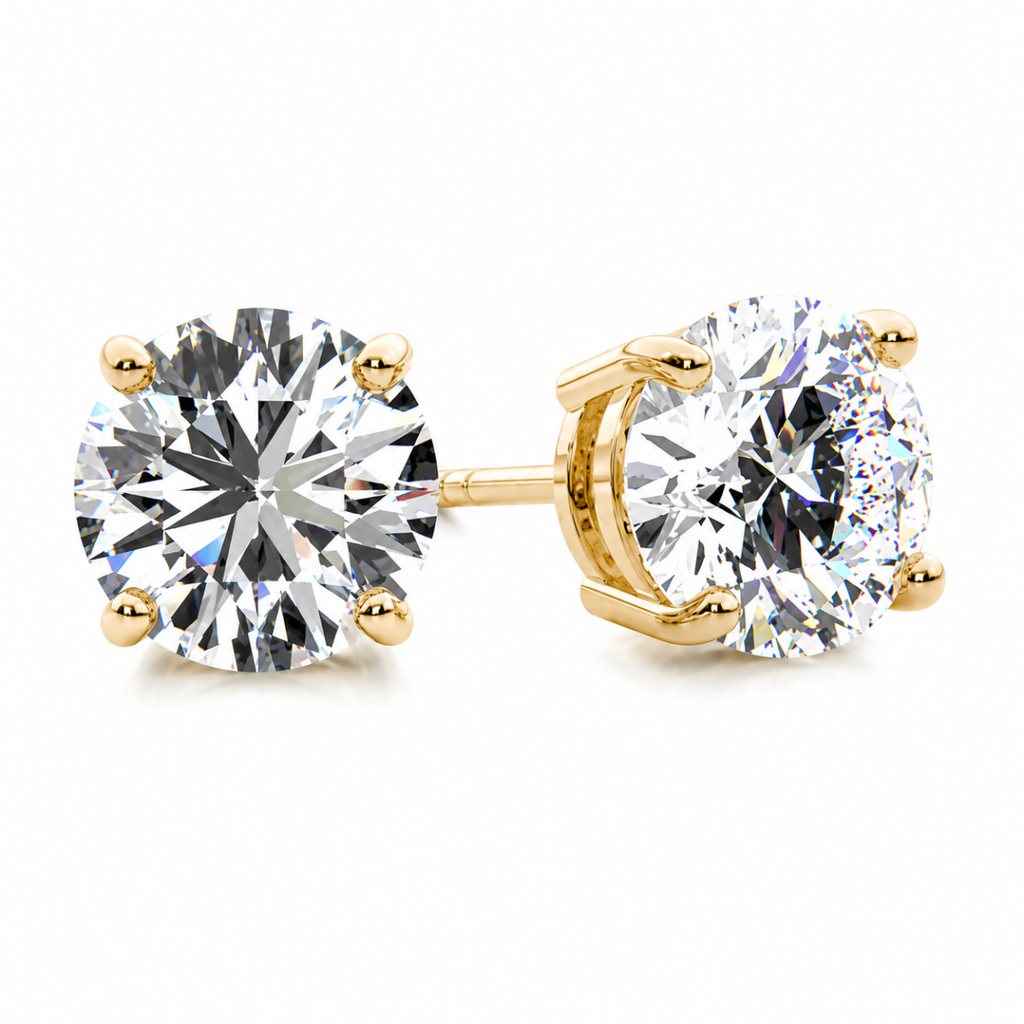 Eterna Diamond Stud Earrings
