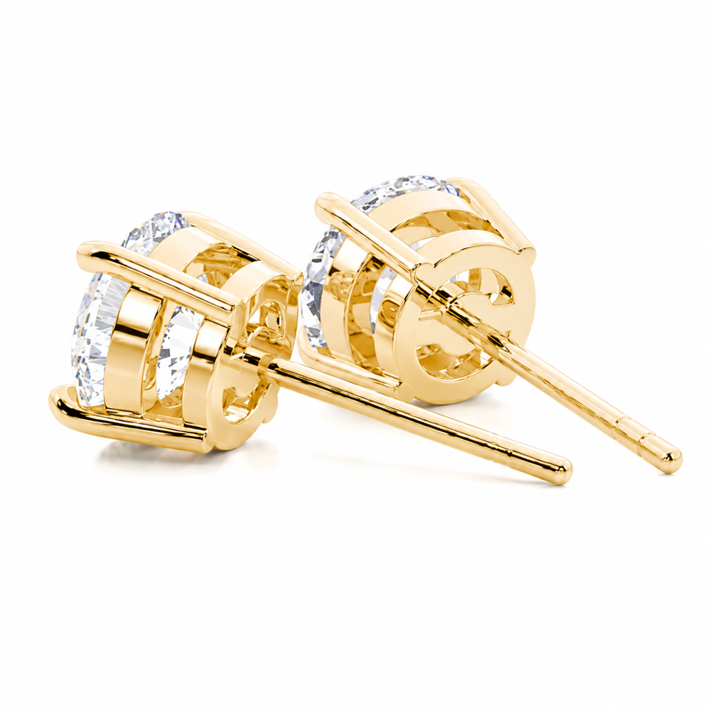 Eterna Diamond Stud Earrings