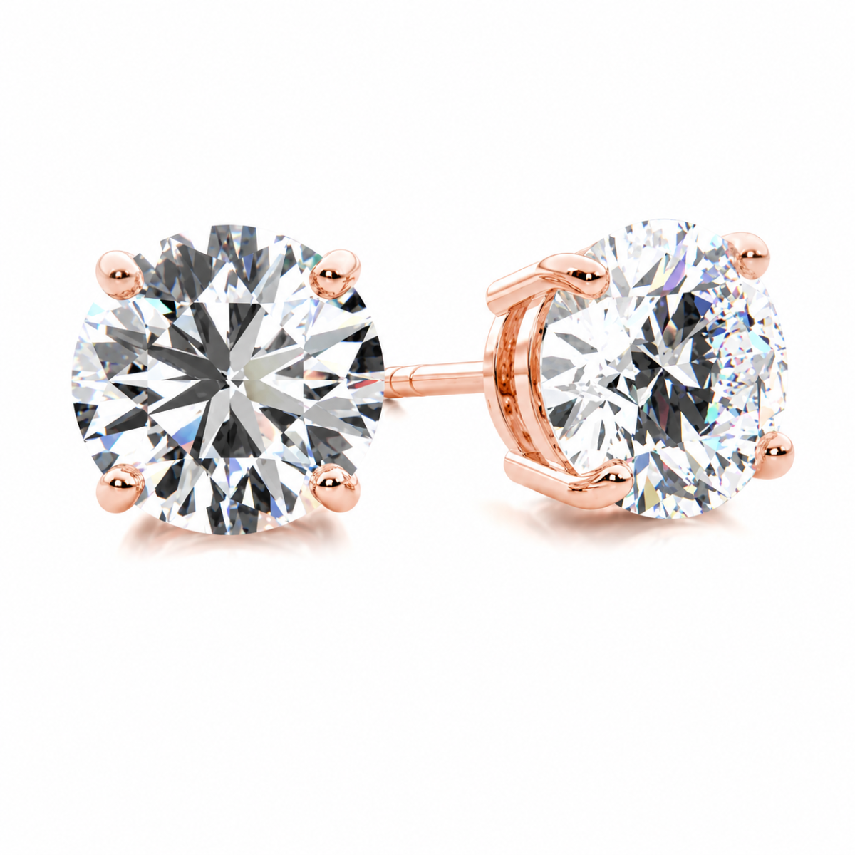 Eterna Diamond Stud Earrings