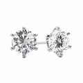 Radiant Halo-Prong Studs