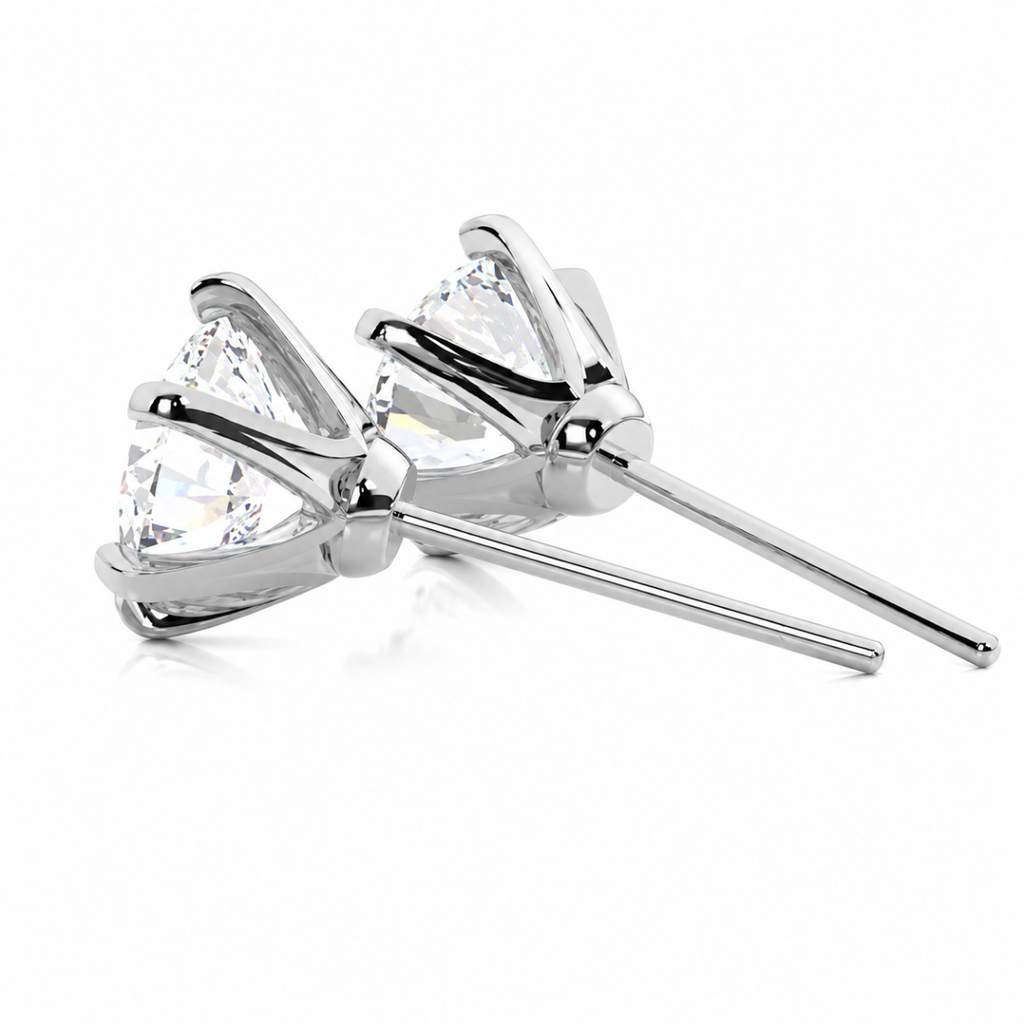 Radiant Halo-Prong Studs