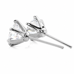 Radiant Halo-Prong Studs