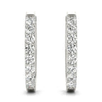 Diamond Huggie Earrings
