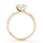 Starlight Swirl Ring