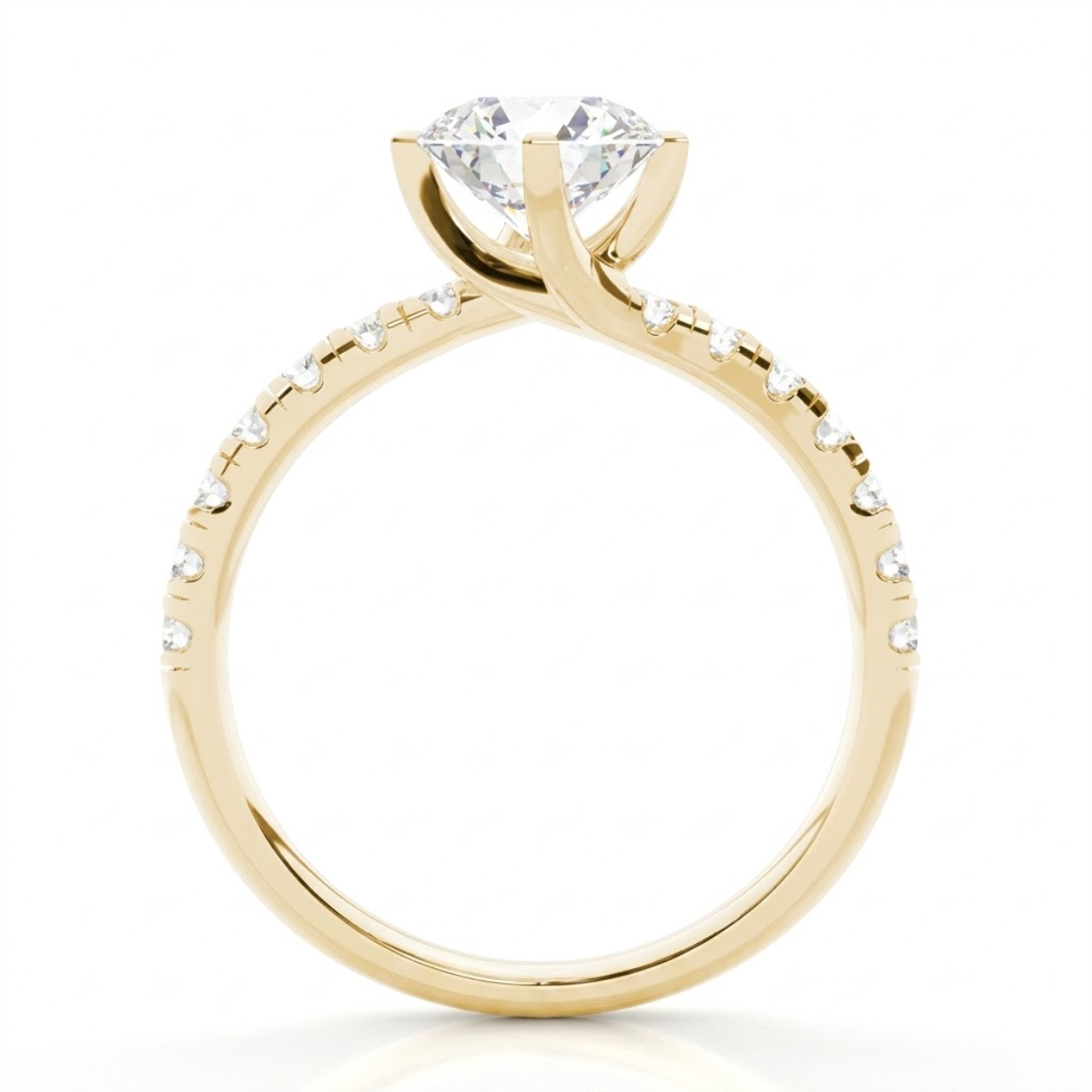 Starlight Swirl Ring