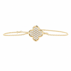 Golden Clover Spark Bracelet