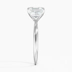 Aurora Asscher Setting Ring