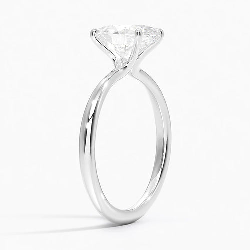 Aurora Oval Setting Ring