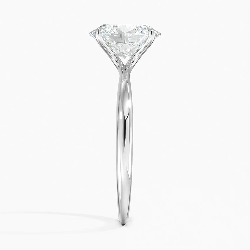 Aurora Oval Setting Ring