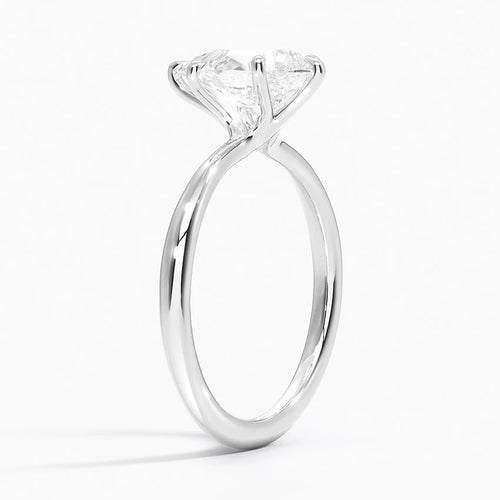 Aurora Pear Setting Ring