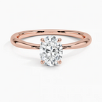 Aurora Oval Setting Ring
