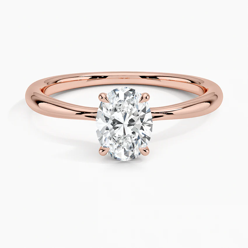 Aurora Oval Setting Ring