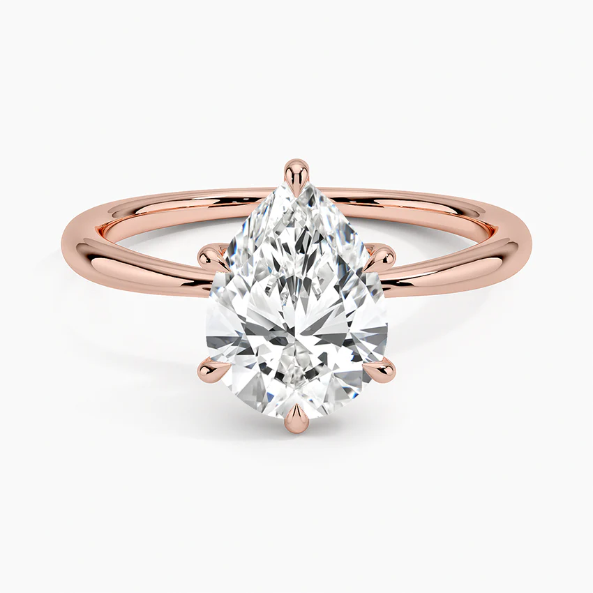 Aurora Pear Setting Ring