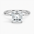 Aurora Asscher Setting Ring