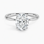 Aurora Oval Setting Ring