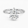 Aurora Pear Setting Ring