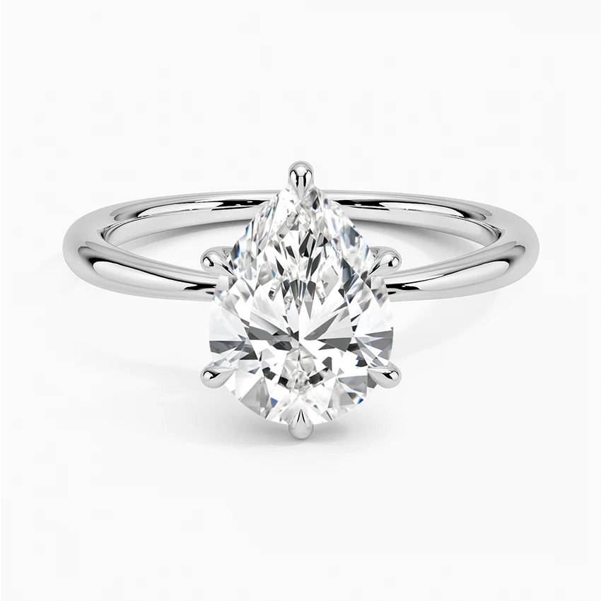 Aurora Pear Setting Ring