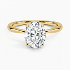Aurora Oval Setting Ring
