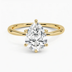 Aurora Pear Setting Ring