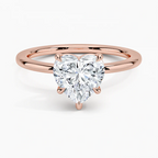 Elara Heart Setting Ring