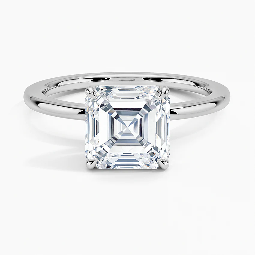Elara Asscher Setting Ring