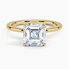 Elara Asscher Setting Ring