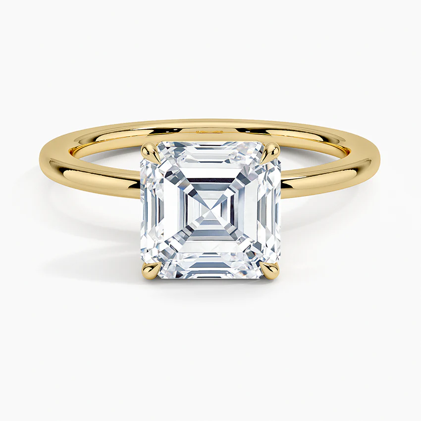 Elara Asscher Setting Ring