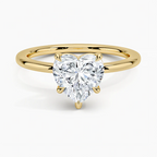 Elara Heart Setting Ring