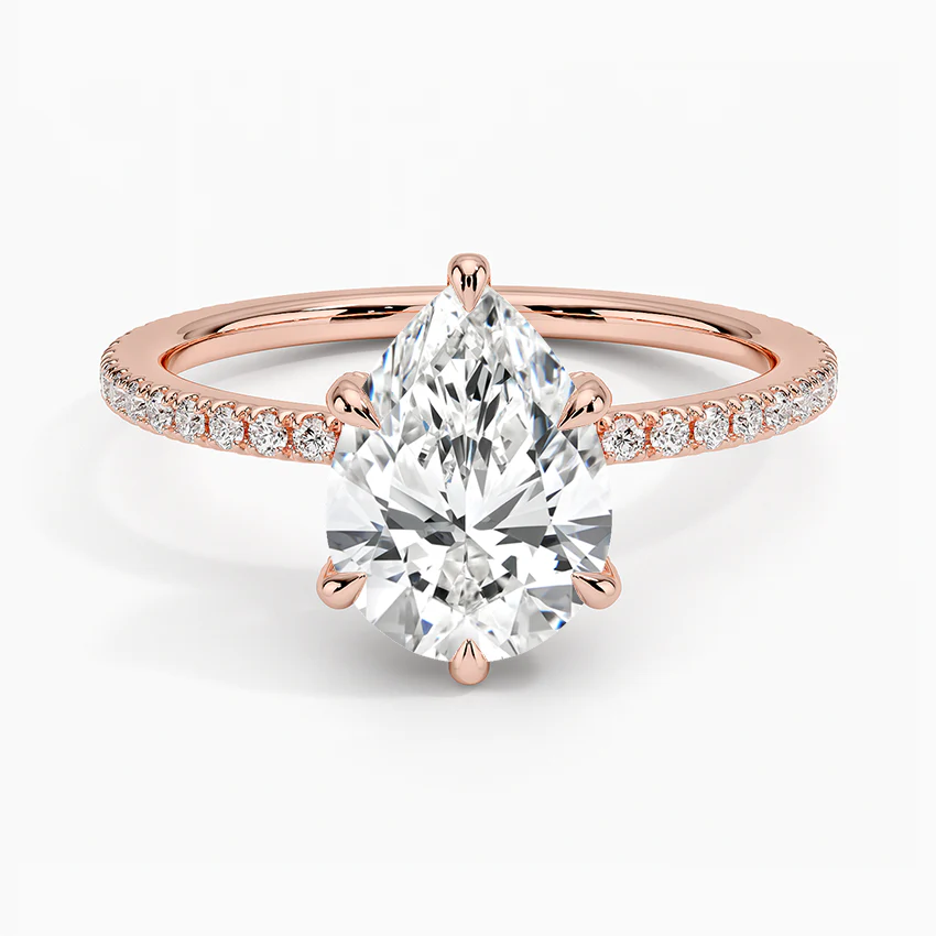 Saleena Pear Setting Ring
