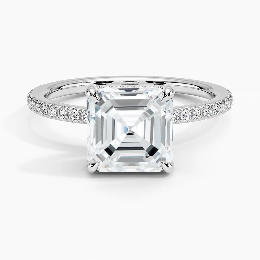 Saleena Asscher Setting Ring