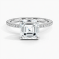 Saleena Asscher Setting Ring