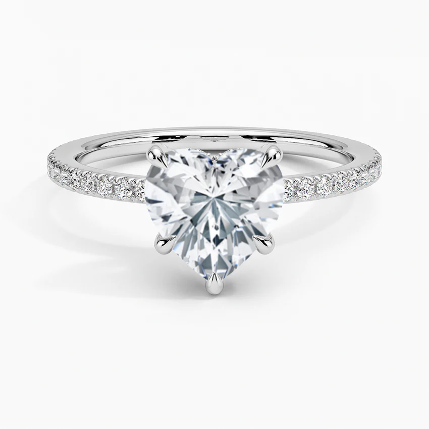 Saleena Heart Setting Ring