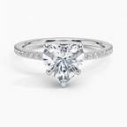 Saleena Heart Setting Ring