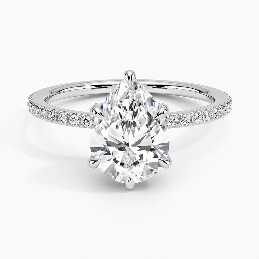 Saleena Pear Setting Ring
