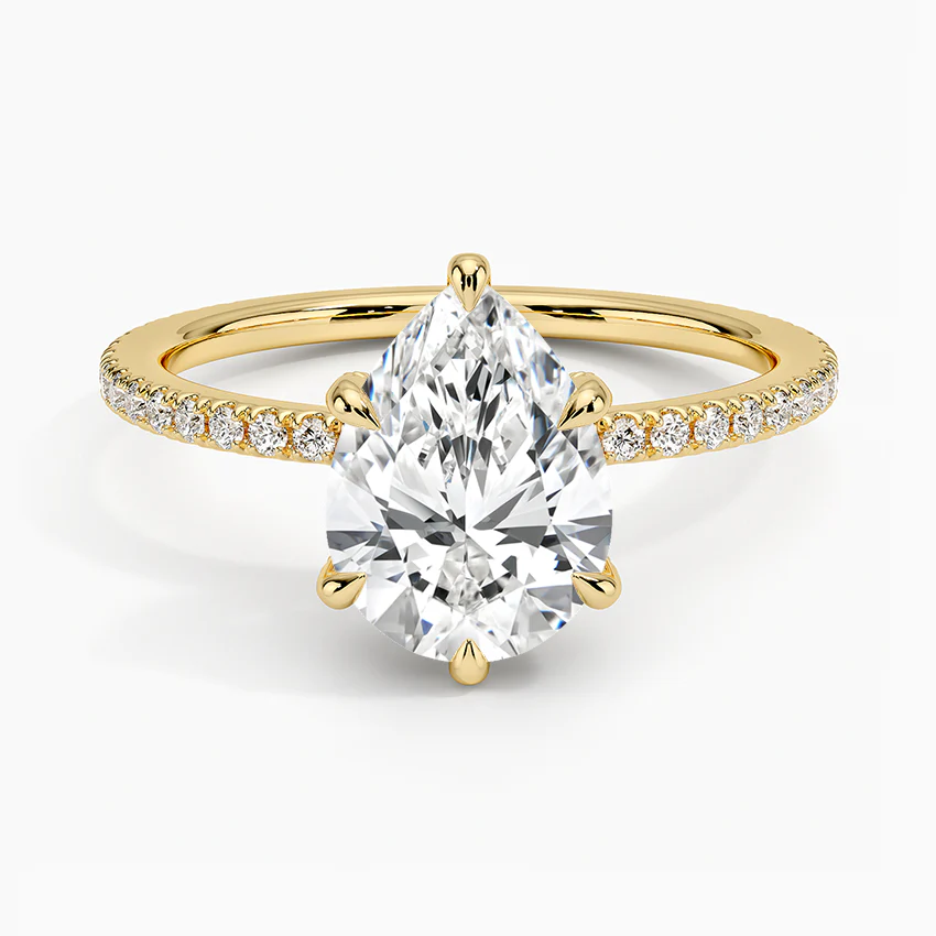 Saleena Pear Setting Ring