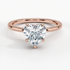 Bella Heart Setting Ring