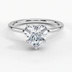 Bella Heart Setting Ring