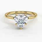 Bella Heart Setting Ring